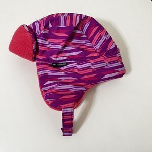 Columbia Kids Winter Trapper Hat with Ear Flaps Fleece Lined Youth Size S/M